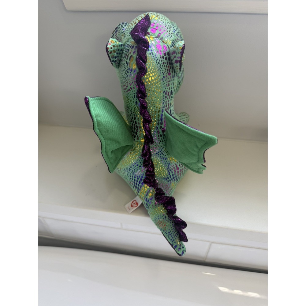 Dragon Cinder Ty Beanie Babies Boos 2015 - Stuffed Plush Toy - Picture 3 of 8